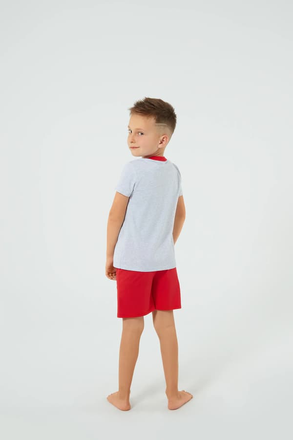 Junak pojkpyjamas, kortärmad, korta byxor, 4 år