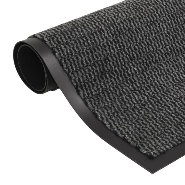 vidaXL Dörrmattor, 2 st, Rektangulära, 40x60 cm, Antracit