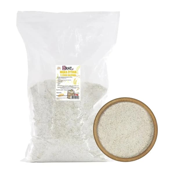 Rågmjöl T-2000 fullkorn 5 kg
