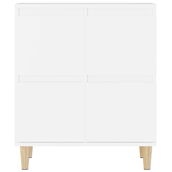 vidaXL Byrå, vit, 60x35x70 cm, träbaserat material