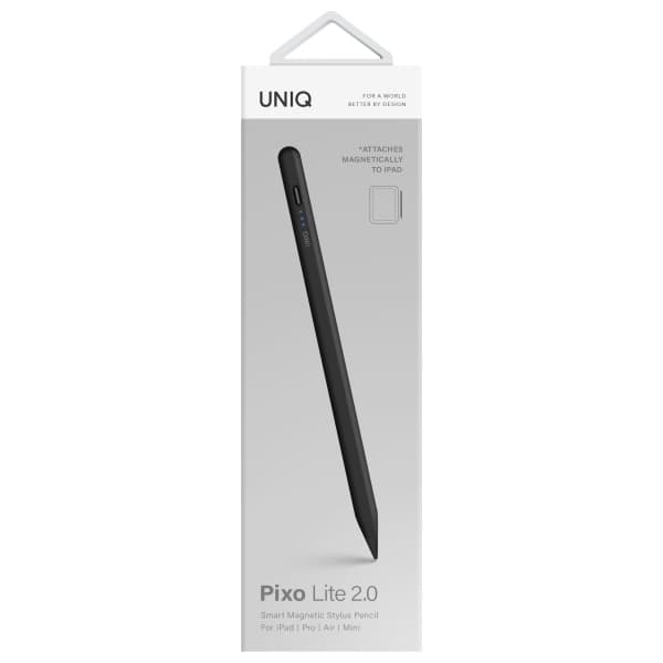 UNIQ Pixo Lite 2.0 Magnetisk Stylus til iPad, Sort