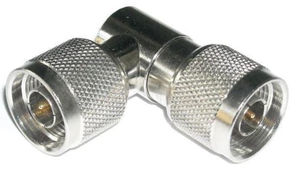 Adapter N-stik / N-stik vinkelstik