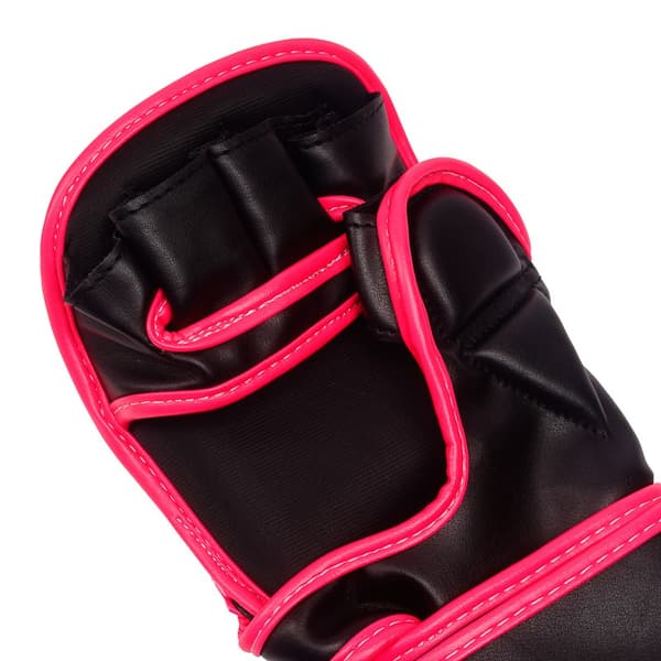 StormCloud Lynx MMA Sparringshandsker Sort/Pink 7oz XS