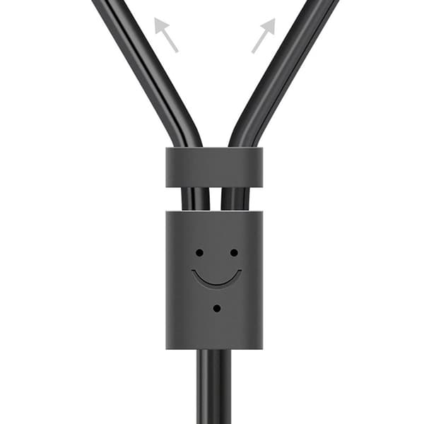 Lydkabel 3,5 mm minijack (han) - 2RCA (han) 5m - grå