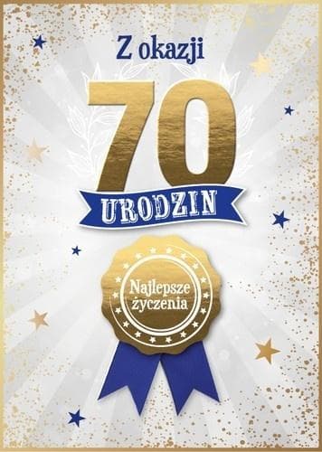 Syntymäpäiväkortti 70