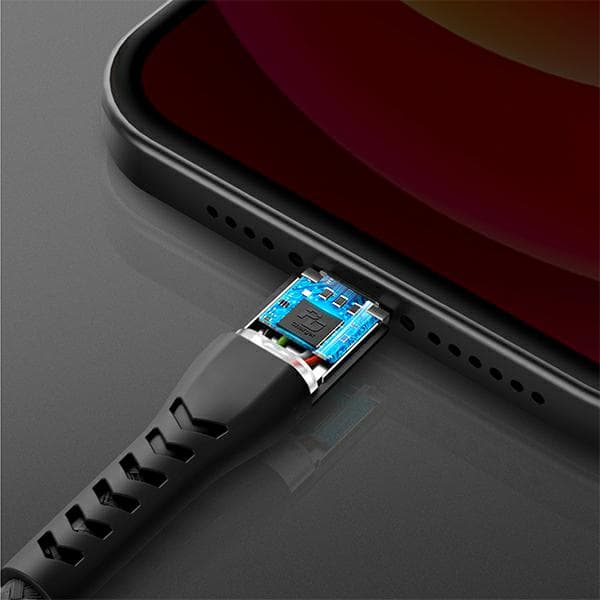 ENERGEA Nyloflex USB-C til Lightning-kabel C94 MFI 1,5m Hvid