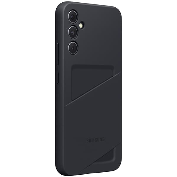 Samsungin korttipaikkasuoja Galaxy A34 5G:lle, musta