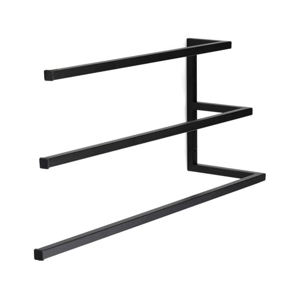 Seinäteline 3 pyyhkeelle 60 cm