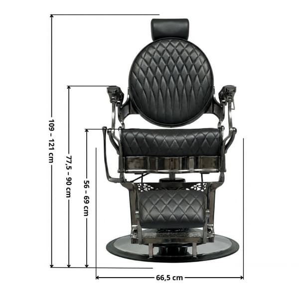 Hydraulinen parturituoli Bombyn kampaamolle
