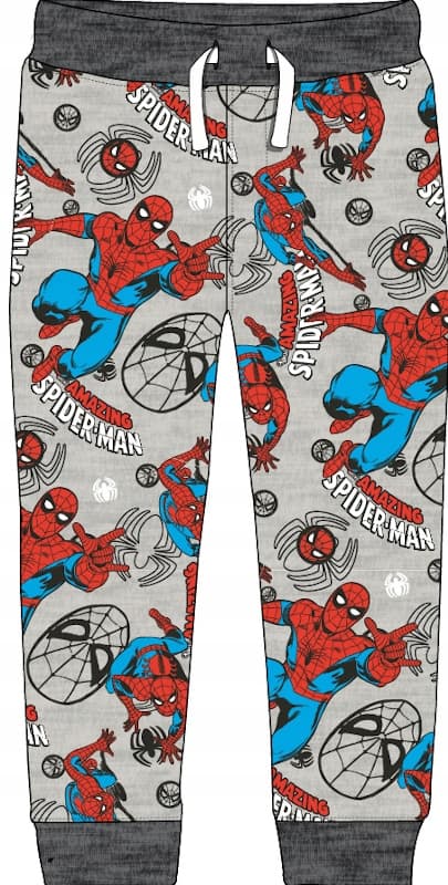 SPIDER-MAN DRENGE JOGGINGBUKSER ISOLERET grå COMIC 110 D022F