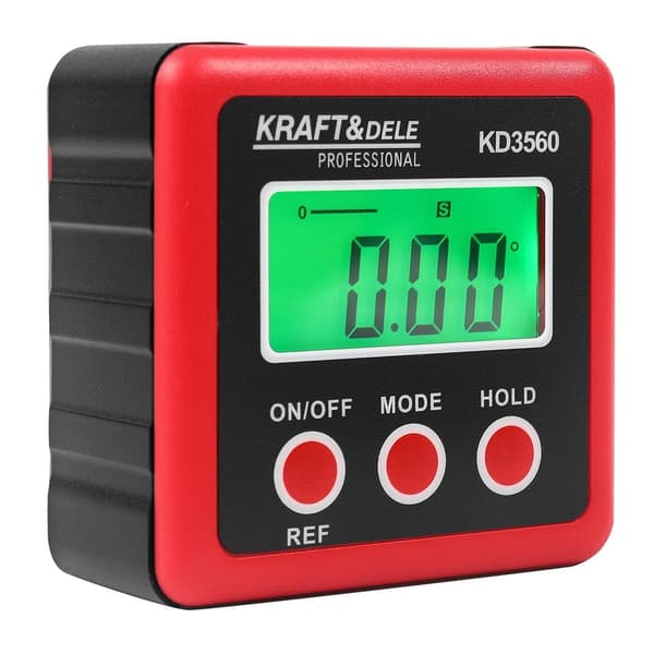DIGITAL ELEKTRONISK VINKELMÅLER MED MAGNET KD3560