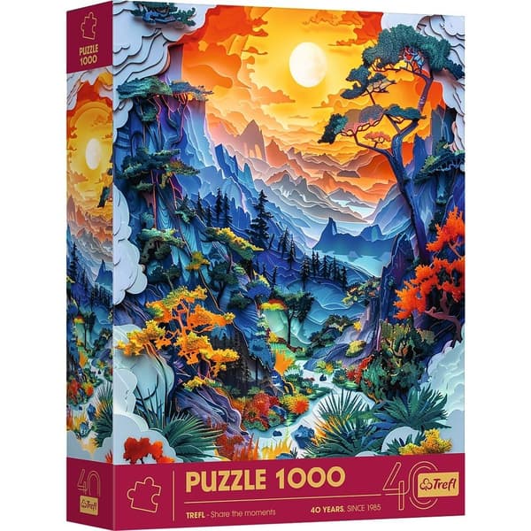 1000 paperipalapeli: TREFL Valley