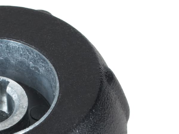Fiat 500 2007- gearknap krom og sort 5 gear