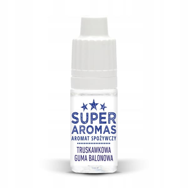 Superaromas Madsmag Jordbær Bubble Gum 10ml