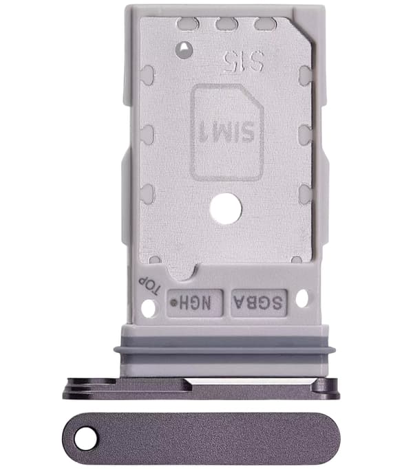 Dubbelt SIM-kortsfack för Samsung Galaxy S24 FE, Grafit