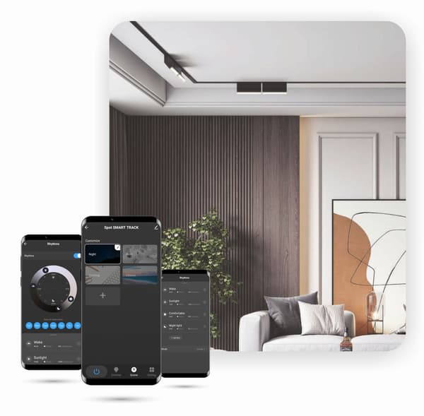 Tuya Zigbee dobbeltafbryder, matgrå
