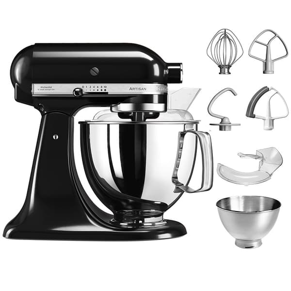 KitchenAid Artisan 5KSM175 4,8 litran yleiskone KitchenAid Väri: Kiiltävän musta