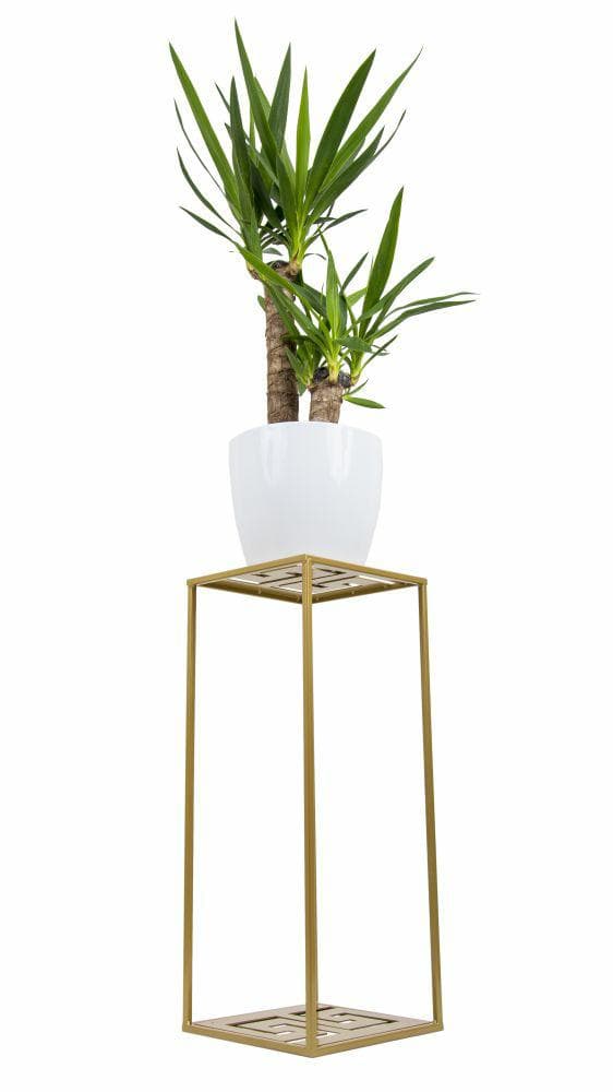 Moderne stående blomsterstativ 60 cm guld