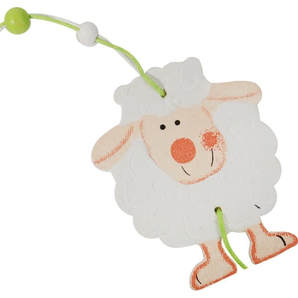 TRÄGUIRLANDHÄNGE MED 4 LAMM
