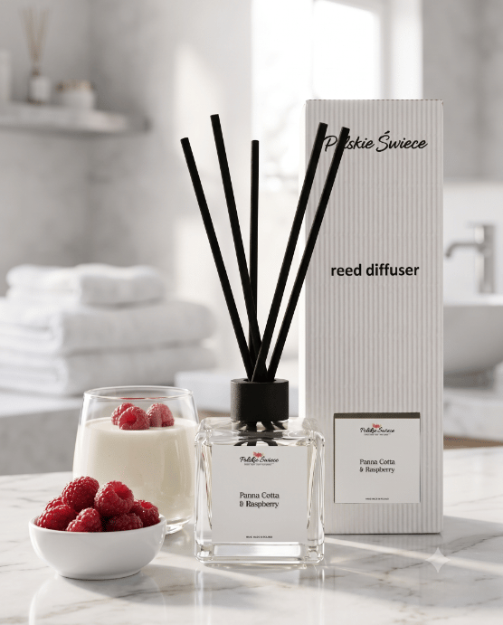 Panna Cotta Hallon Doftdiffusor