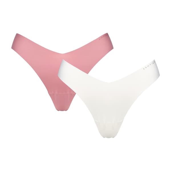 Pacaya Esotiq trosor 2-pack | creme, rosa M
