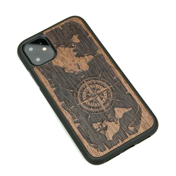 Träskal till iPhone 11 WIND ROSE MERBAU