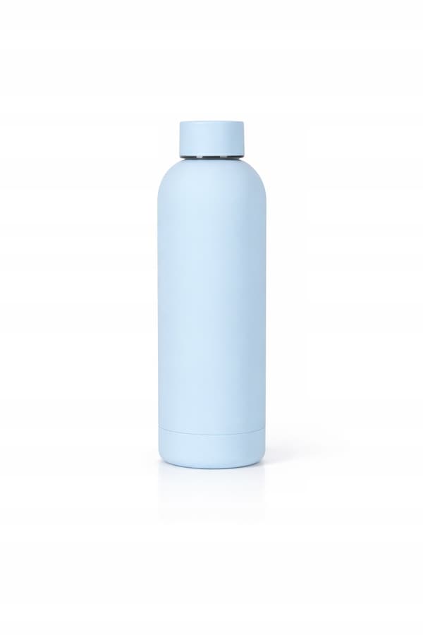 500 ml ståltermosflaska för varma och kalla drycker, blå