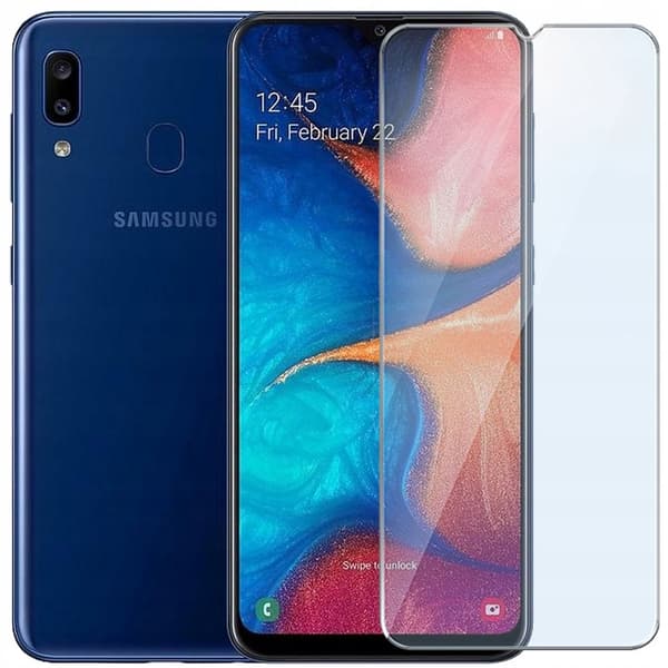 2x Härdat glas för Samsung Galaxy A20E 9H | 2-pack