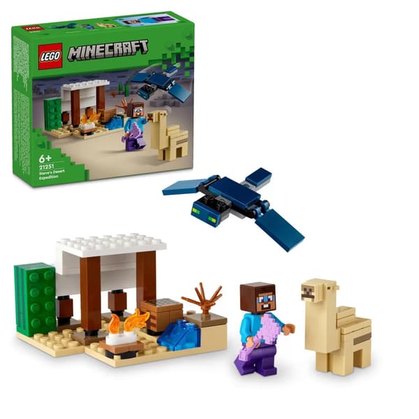 Lego MINECRAFT 21251 Steven aavikkoretkikunta