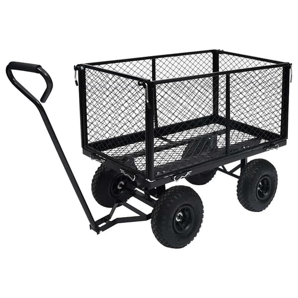 vidaXL havevogn sort 350 kg