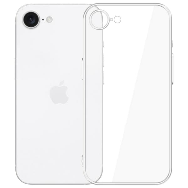 3MK Clear Cover til iPhone SE 4, gennemsigtig