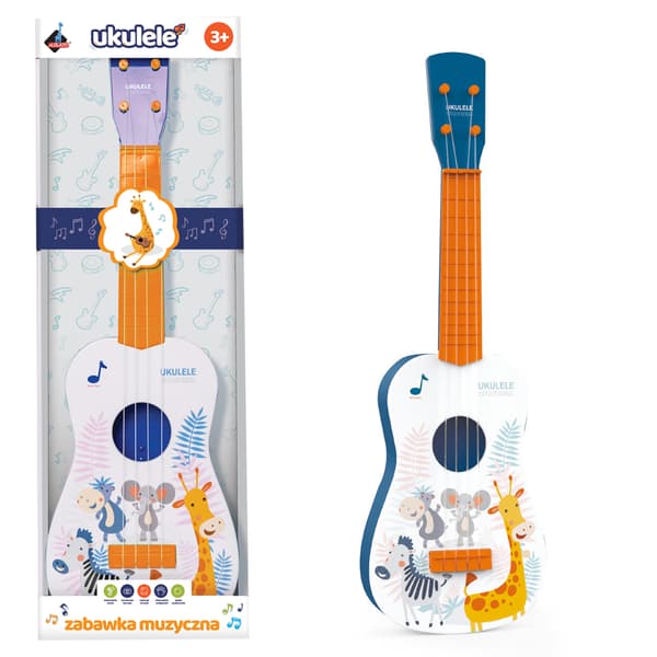 Ukulelegitarr. Orange