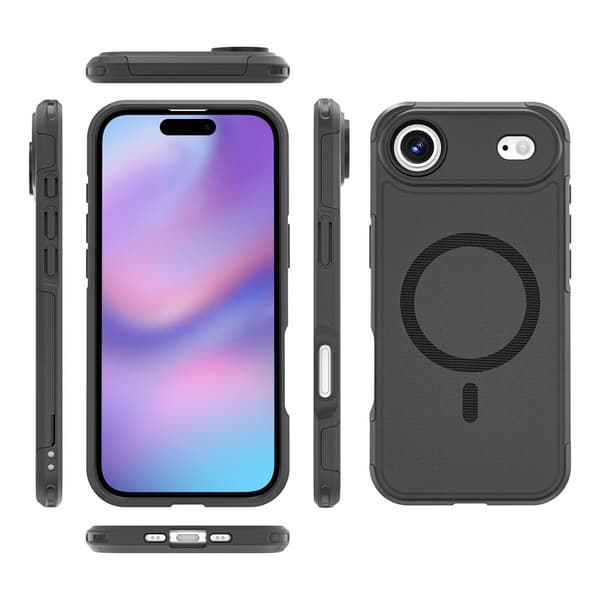 iPhone Air Armor-etui, MagForce MagSafe, sort