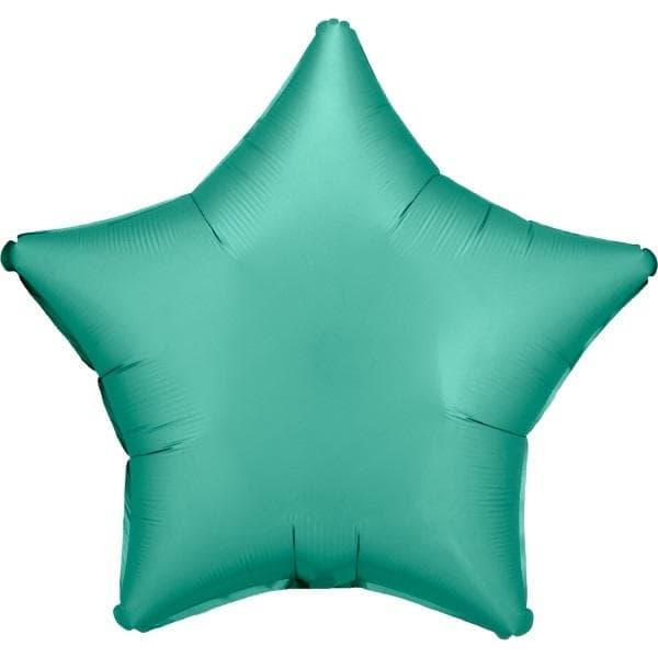 Luster Jade Grøn Stjerne Folieballon 48cm