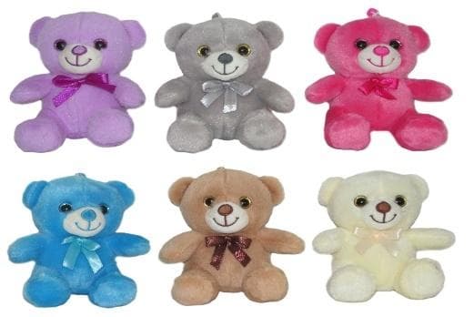 Bamse nøglering 12 cm MIX