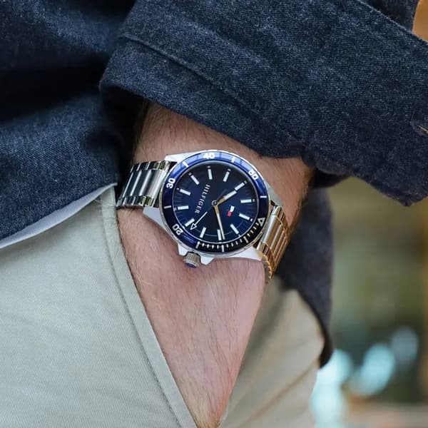 Herrklocka TOMMY HILFIGER Logan 1792012 (zf106b)