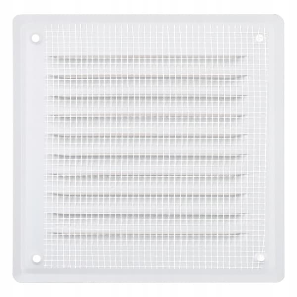 Malet metalgitter 14x14 skruet BRICK