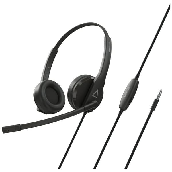 Creative HS-230 Kablede Hovedtelefoner med USB Mikrofon, Sort