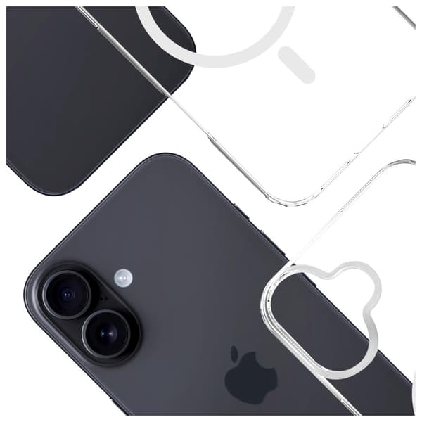 3MK Armor MagCase för iPhone 17, transparent