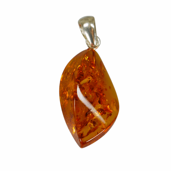 Cognac rav vedhæng - Baltic Amber Smykker