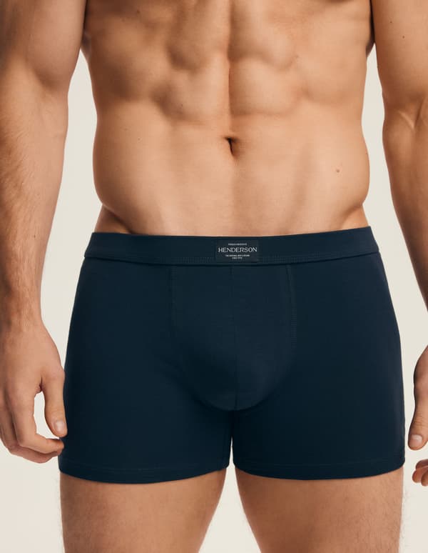 Main Henderson 3-pack boxershorts | marinblå M