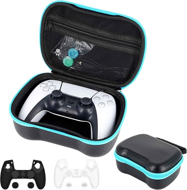 Beskyttende etui til PS5-controller, sort