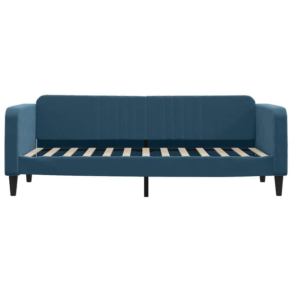 vidaXL Bäddsoffa blå 80x200 cm klädd i sammet