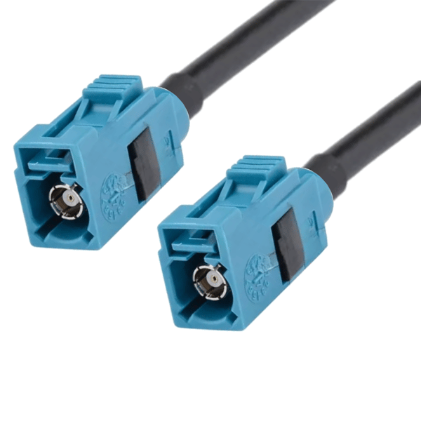 Pigtail fakra Z socket-fakra Z socket RG58 9m