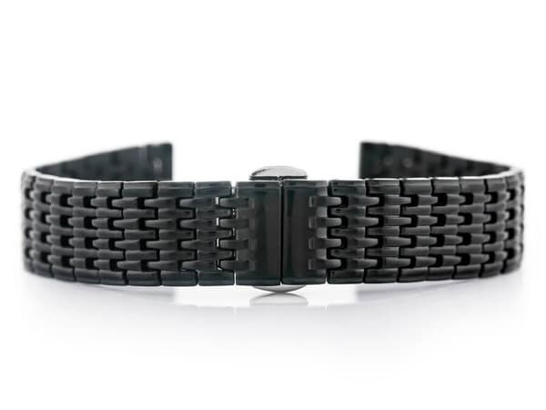 Armbånd Pacific Model 1 - sort - 18mm