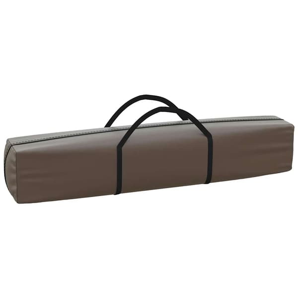 vidaXL foldbart festtelt med sider, taupe, 3x3 m
