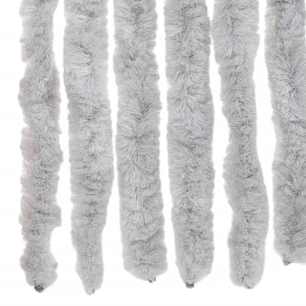 vidaXL Flugnät, Grå, 118x220 cm, Chenille
