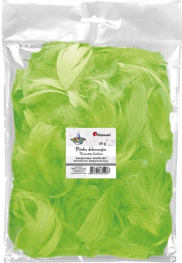 Fjerdun 16g lysegrøn