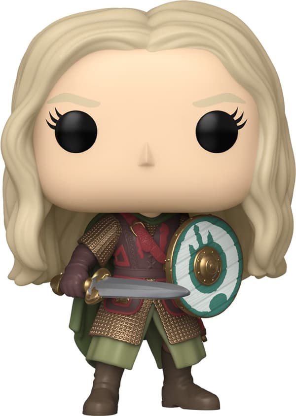 Funko POP Filmer LOTR - Battle Eowyn med Chase-figur