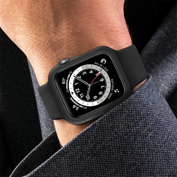 Araree Aero-etui til Apple Watch 44 mm, sort